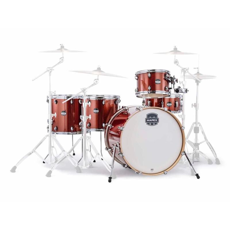 メイ Bateria 2 Surdos Mapex Mars Crossover MA528SF Orange Sparkle